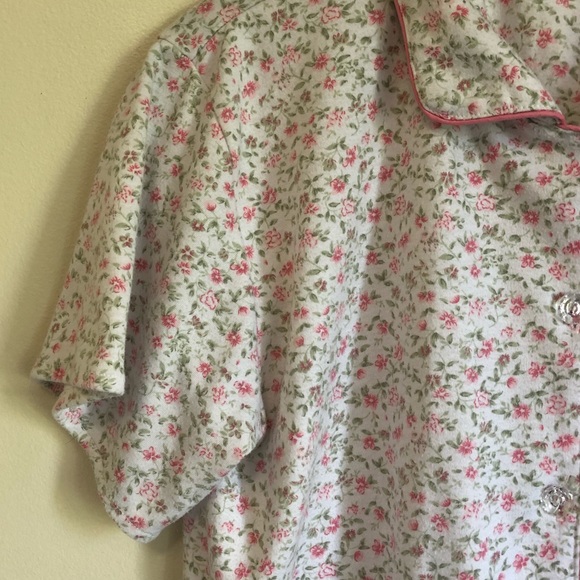 Floral Pajama Set - Picture 4 of 7